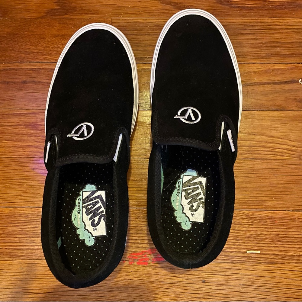 Slip on comfy Cush vans
